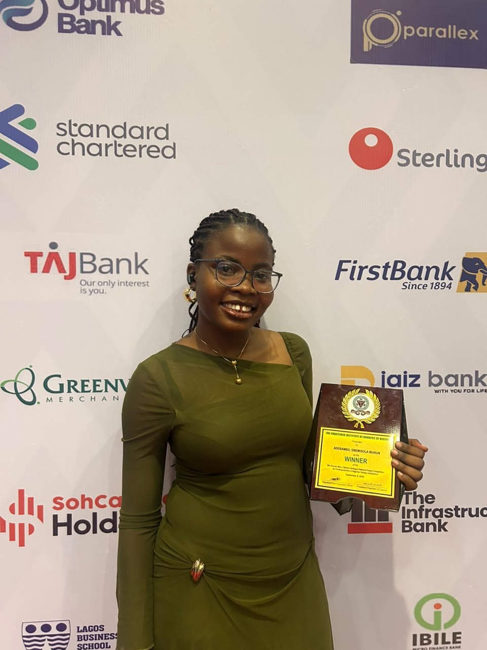 Gbemisola Adebambo’s Journey to Winning the 2026 Chartered Institute of Bankers of Nigeria (CIBN) Essay Competition